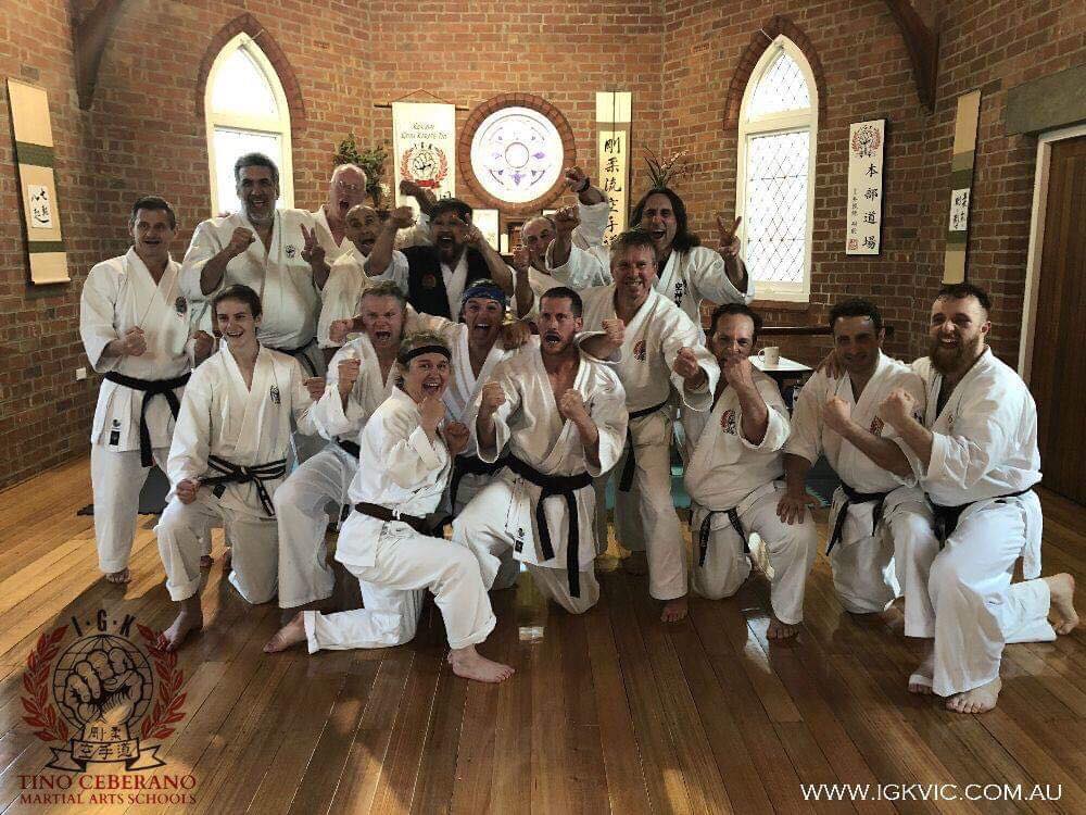 I.G.K. Black Belt Grading Nov 2018 in Hobart