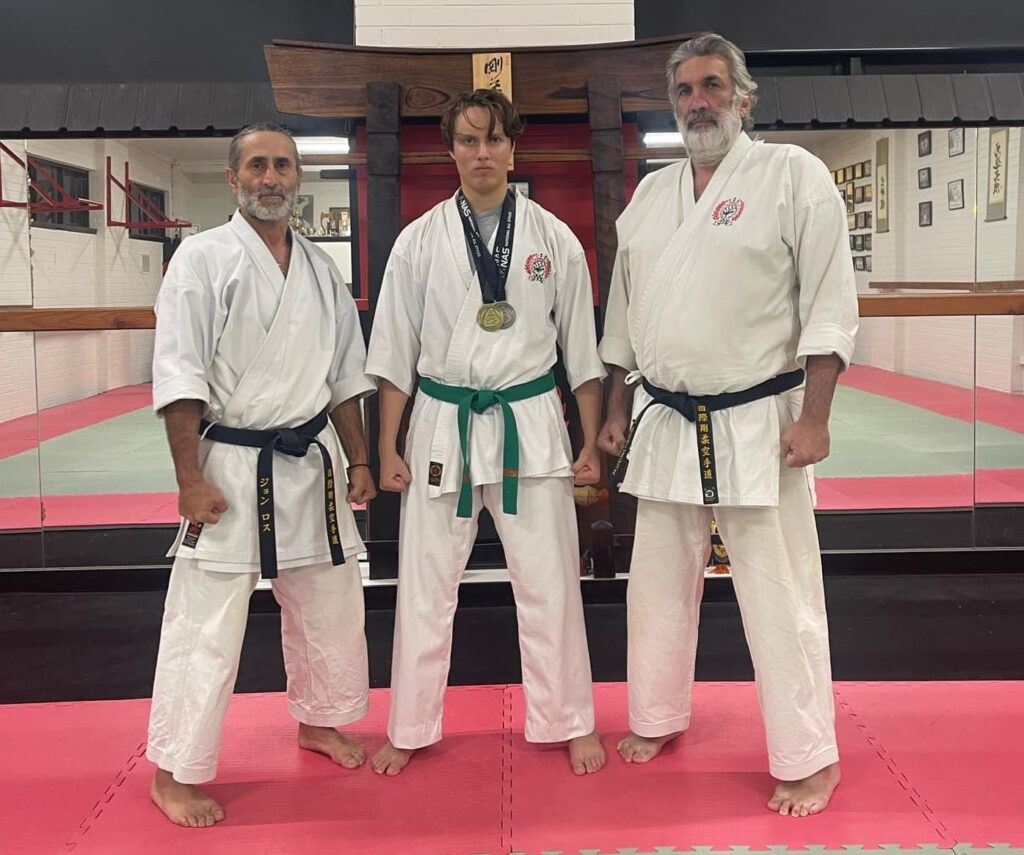 IGK Victoria kumite medal winner